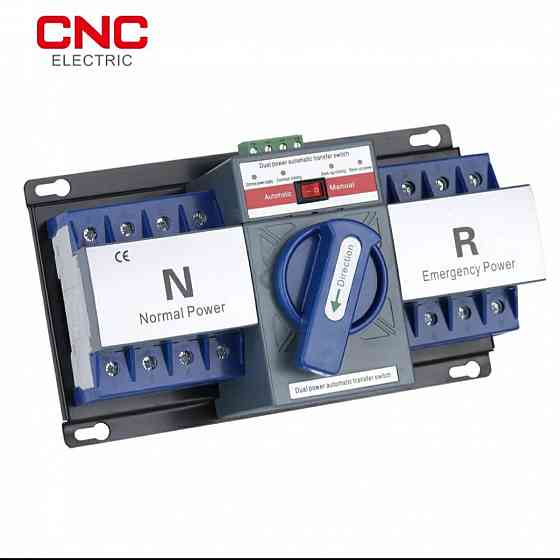 CNC ELECTRIC 4-полюсный Автомат переключения ввода резерва АВР 63А 3 Тельманово