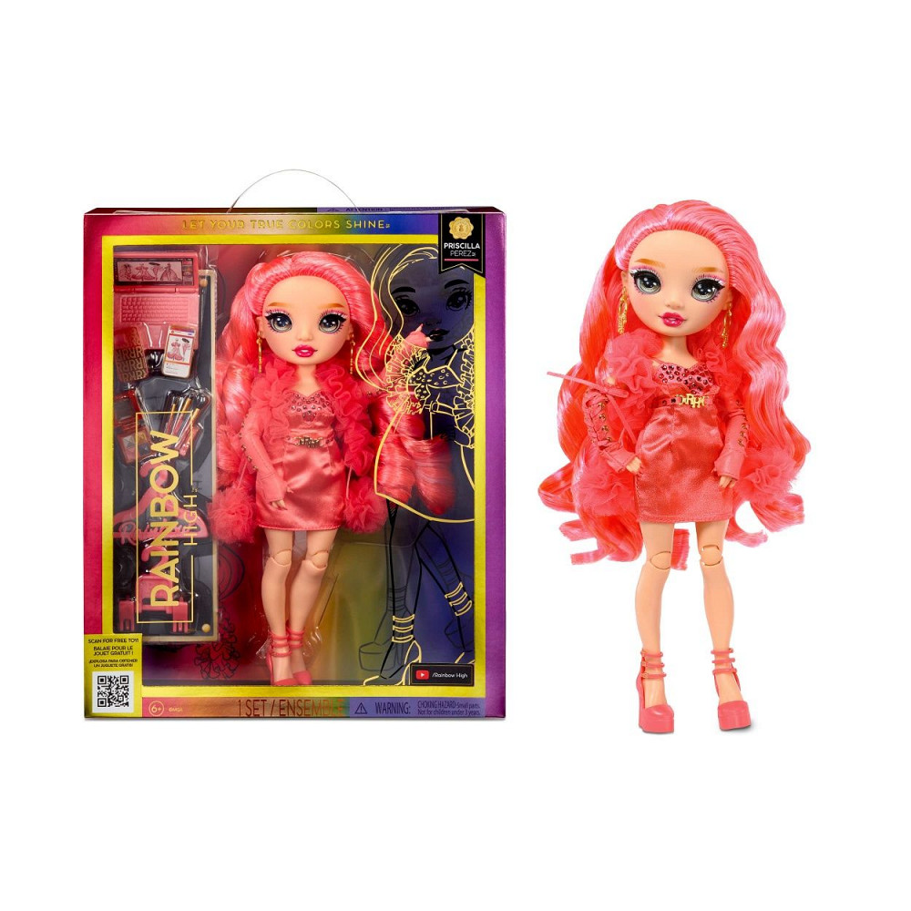 Игровой набор с куклой Rainbow High S5 Priscilla Perez, оригинал Амвросиевка - изображение 4