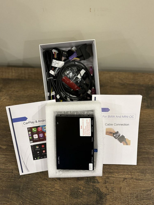 Комплект Carplay BMW F30 F10 F32 F15 F25 F01 E70 E60 CIC NBT карплей Новоазовск - изображение 3