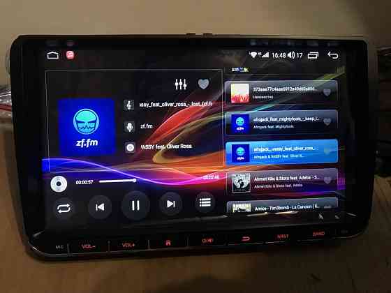 VW Skoda 9 дюймів 4/64Gb 8 ядер Android 13 4G DSP Carplay WiFi Seat Мариуполь