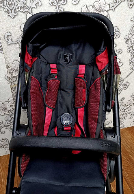 2в1, 3в1 Cybex Balios S Lux Ferrari коляска, ідеальний стан Донецк - изображение 4